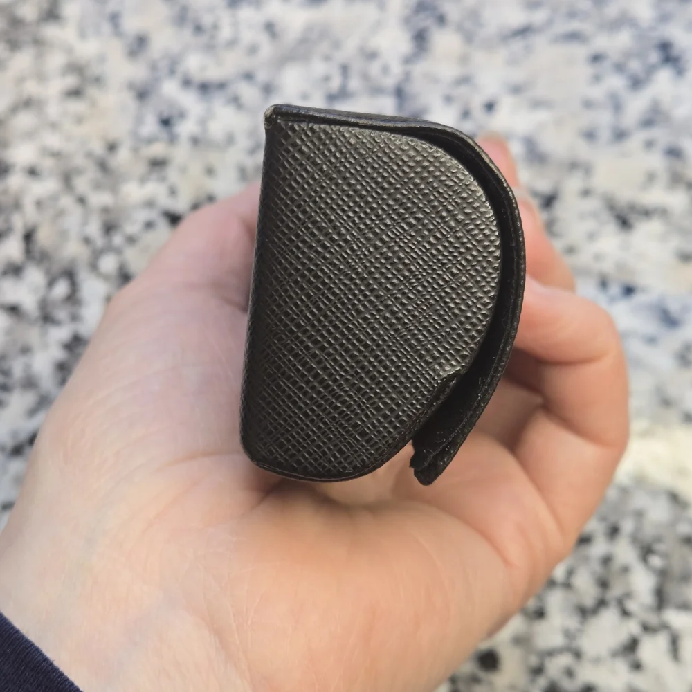 ​Prada Black Saffiano Leather Eyeglass Case